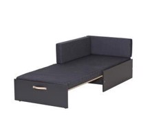 Højseng med lounge sofa, 160 x 90 cm, Specialfarve - Manis-h