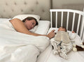 Crown Bubble sovevest Sleep Well til bedside/tremmeseng - Beige