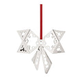 Georg Jensen juleornament 2022 i palladium med graveret navn