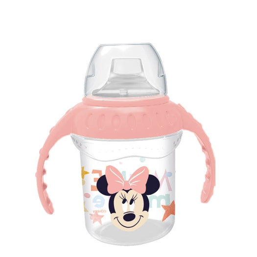 Babykop med drikketud og Minnie Mouse motiv