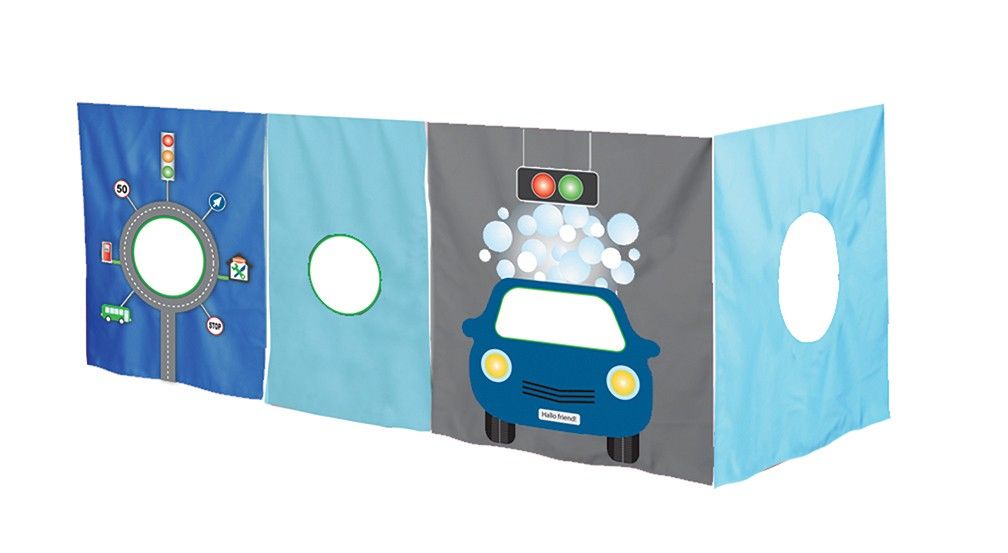 Legeforhæng model Carwash traffic - Manis-h