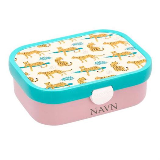 Mepal madkasse MED NAVN - Leopard