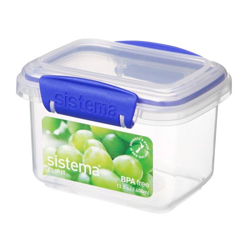 Sistema mad box 400 ml blå klar