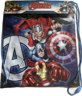 Marvel Avengers Gymnastikpose / Sportstaske med Snøre
