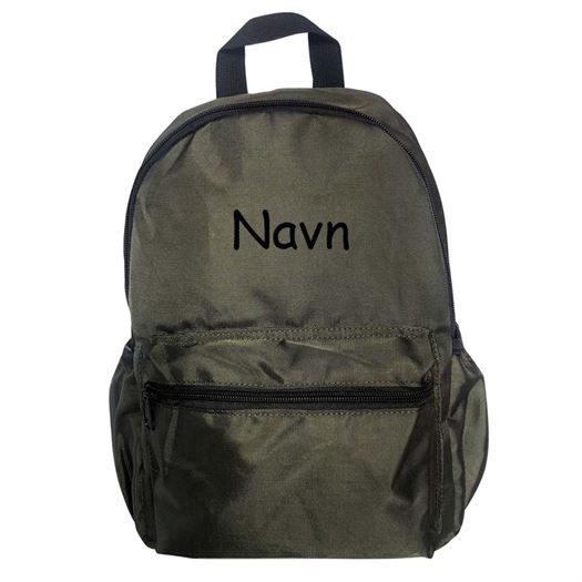 Børnerygsæk Comfort MED NAVN - Army