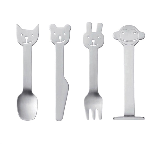 Børnebestik Gense Animal Friends