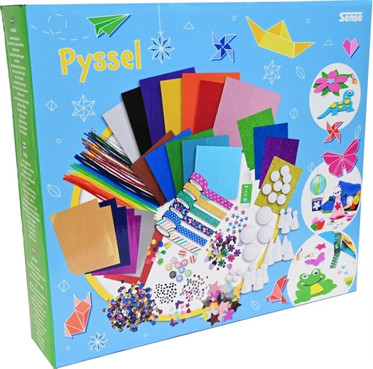 🎨✨ Håndværkskasse fra SENSE – alt, hvad små kreative hænder drømmer om ✂️