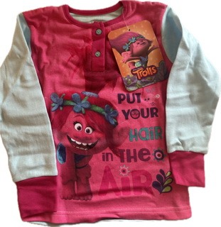 DreamWorks Trolls Pyjamassæt til Børn (2 dele)