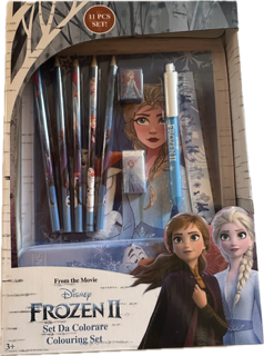 Disney Frozen II Mal- og Tegnesæt (11 dele)