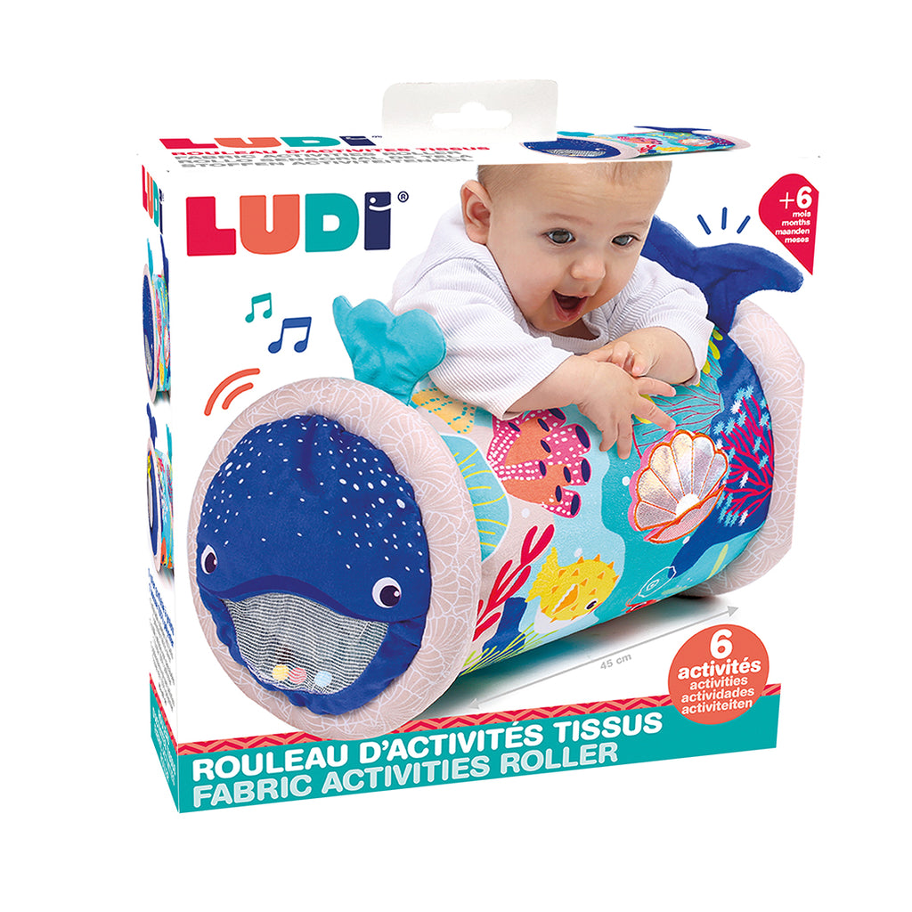 LUDI Oppustelig luksus Cylinder - Hval