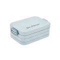 Mepal TAB MIDI madkasse MED NAVN - New Nordic blue