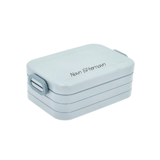 Mepal TAB MIDI madkasse MED NAVN - New Nordic blue