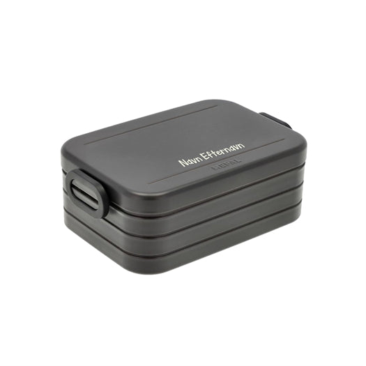 Mepal TAB MIDI madkasse MED NAVN - Nordic Black
