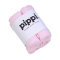 Vaskeklude, 4 stk. Lyserød - Pippi