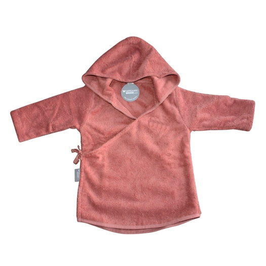 Badekåbe Dusty Red - STR 2 år - Nørgaard Madsen