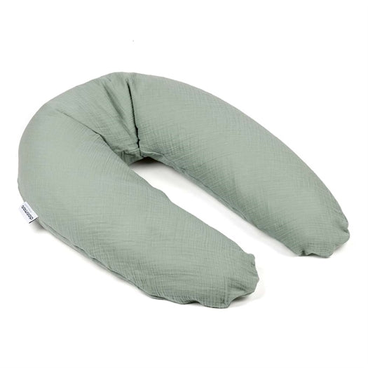 Doomoo Graviditets- og ammepude - Muslin Grøn