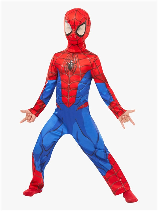 Spiderman Deluxe Kostume 7-8 år fra Marvel
