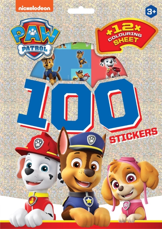 🦴 SENSE - Paw Patrol – 100 Hologram Klistermærker 🦴