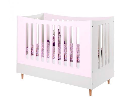 Tremmeseng med tremmegavl, 60 x 120 cm Specialfarve - Manis-h