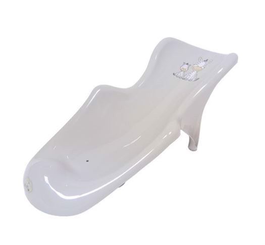 Badestol til badekar, Grå - Zebra