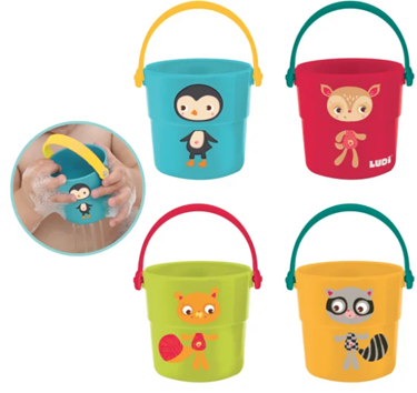 LUDI Spande legesæt til badet