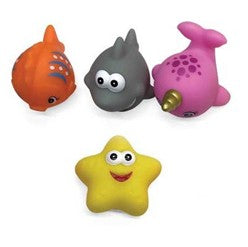Magni badelegetøj med lys – 4 forskellige fisk