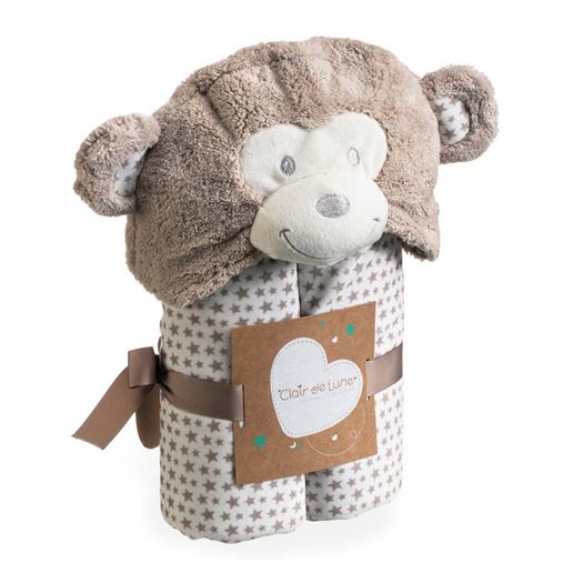 Plaid med abe - Clair de Lune