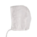 Dåbskyse i organza med hjerter, Offwhite - Jocko