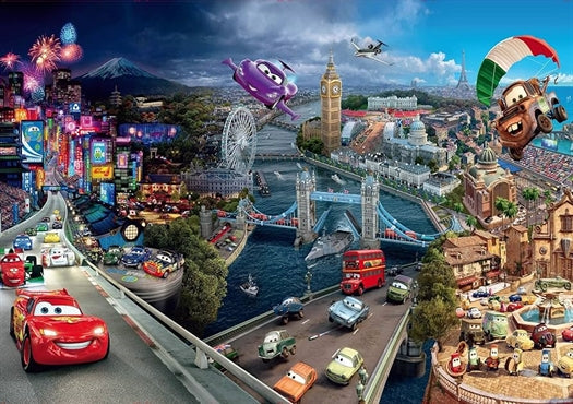 Disney Cars World fototapet