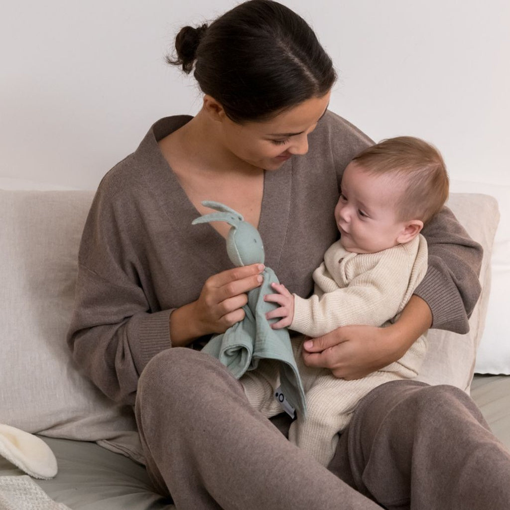 Doomoo tøjdyr med hyggelige tæpper - Grøn