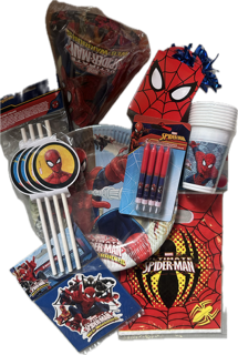 Spiderman temafest pakke