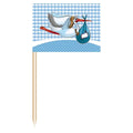 Fødsel Boy Party Pickers Stork - 50 stk.