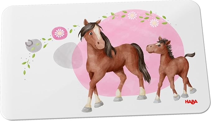 HABA Smørebræt med hest og pony