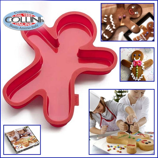 Peberkagemandskageform til hjemmebagning