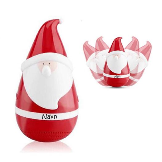 Santa Tumbler Bluetoothhøjtaler - Vild fed gave til Kalendergaven til dit barn med navn