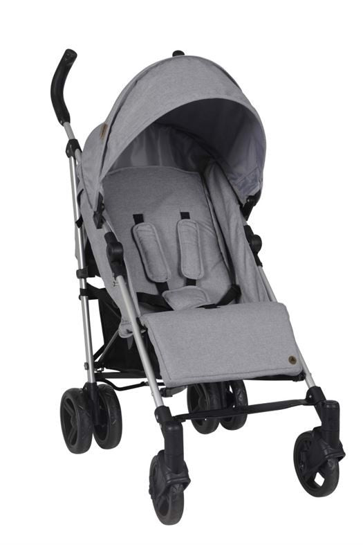 Klapvogn Mika, Grå - Topmark