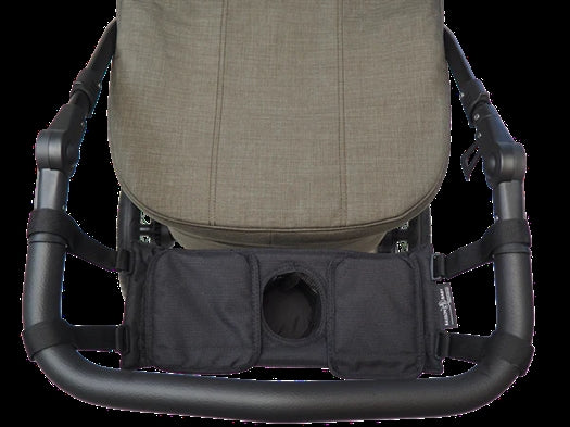 Kopholder til tvillingevogn, Sort - Basson