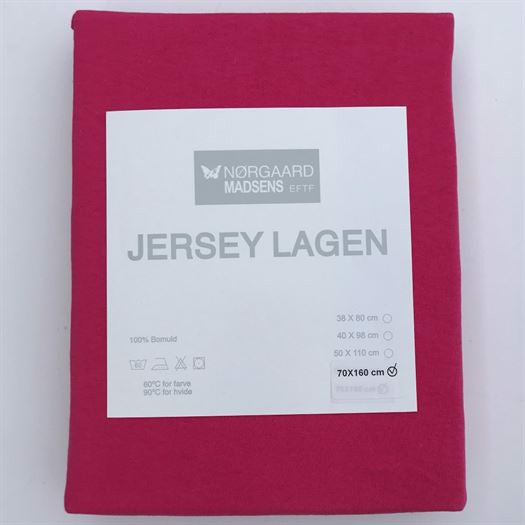Lagen Jersey 70x160 cm Pink - Nørgaard Madsen