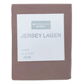 Lagen Jersey til kravlegårde på 100x100 cm, Dusty Rose Blomme