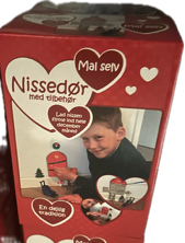 Lav din egen nissedør, mal selv sæt