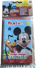 MICKEY MOUSE party time - Indbydelser - 6 stk.