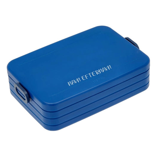 Mepal TAB LARGE madkasse MED NAVN - Vivid Blue
