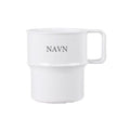 Mepal stabelkrus 280 ml MED NAVN - Hvid