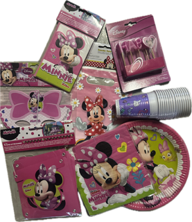 Minnie Mouse temafest pakke