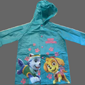 Paw Patrol regnjakke, blå 3/4 år