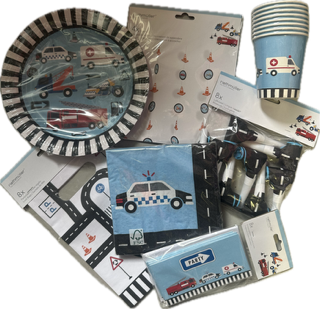 Politi temafest pakke