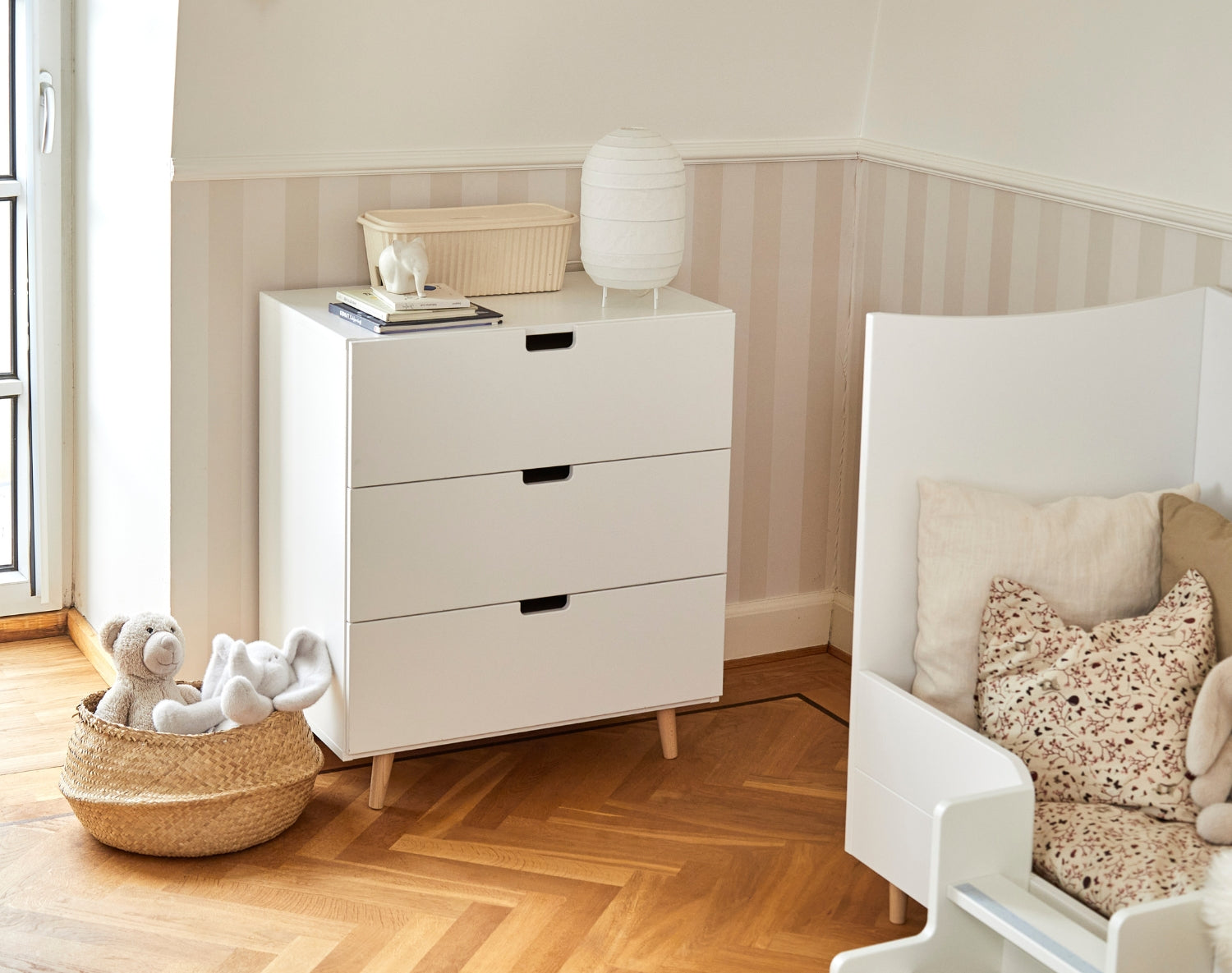 Kommode med 3 skuffer