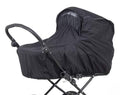 BabyTrold Regnslag LUX m. myggenet bv. Sort