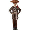 Disney Pirates of the Caribbean Jack Sparrow Deluxe Costume 5-6 år