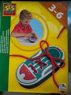 SES Creative Snørebånds Læringssæt (3–6 år)